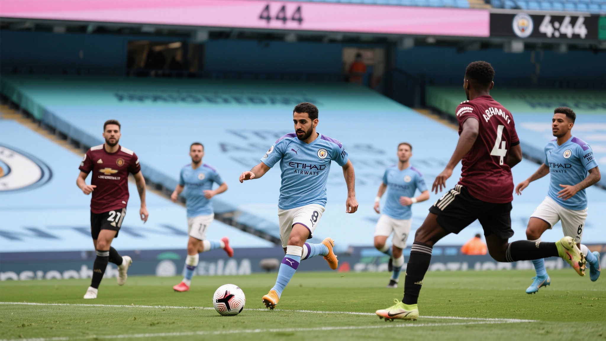 这一刻，比分定格在4-0，艾因几乎丧失了反击的希望